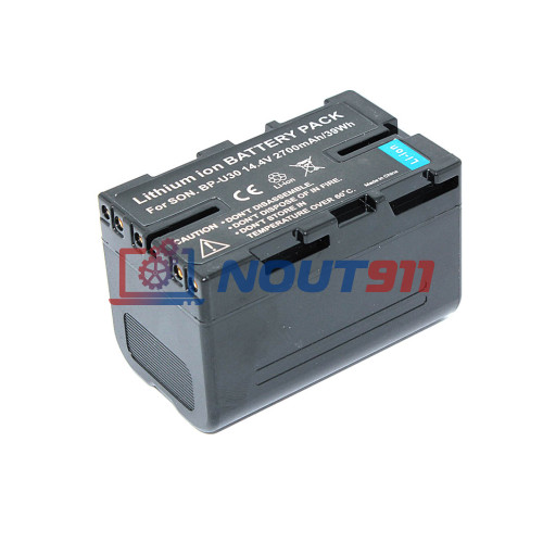 Аккумуляторная батарея для видеокамеры Sony PMW-100 (BP-U30) 14.4V 2700mAh