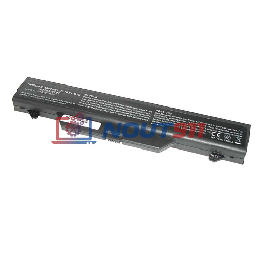 Аккумулятор для ноутбука HP Compaq 4510s, 4710s, 4514s, 4515s (HSTNN-OB88) 10,8V 5200mAh 56Wh, черная, HC/OEM