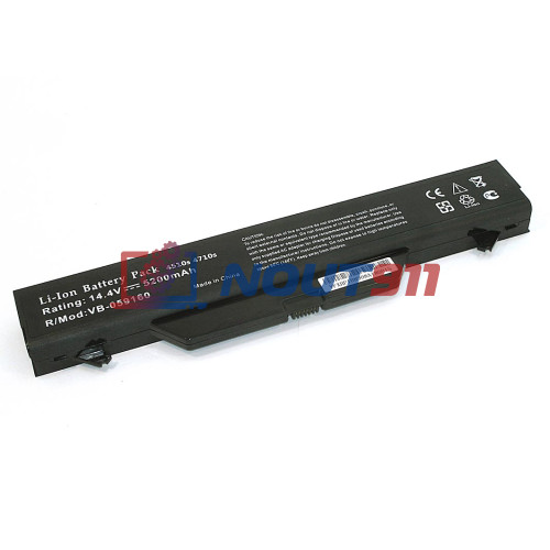 Аккумулятор для ноутбука HP Compaq 4510s, 4710s, 4720s (HSTNN-IB89) 14.4V 5200mAh 75Wh,черная, HC/OEM
