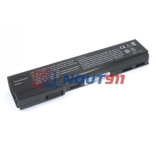 Аккумулятор для ноутбука HP Compaq 6560b, 8460w, 8570p, 6475b, 6560b (HSTNN-LB2G) 10.8V 5200mAh 56Wh ,черная, HC/OEM