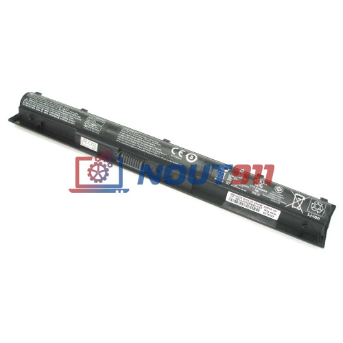 Аккумулятор для ноутбука HP Pavilion 14,15,17 14-ab099, 15-ab010AX, 17-g099 (KI04041) 14.8V 2700mAh 40Wh, черная, ORG