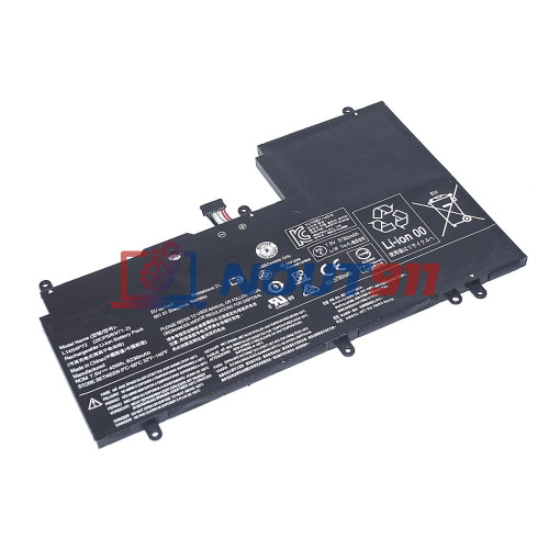 Аккумулятор для ноутбука Lenovo Yoga3 14 Yoga 700-14ISK (L14S4P72) 7.5V 6230mAh 45Wh, черная, ORG