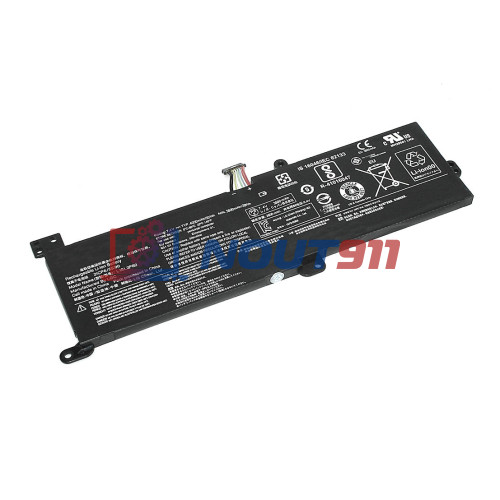 Аккумулятор для ноутбука Lenovo 320, 320-17IKB, 320L-17ISK, 320E-17ISK (L16S2PB1) 7.6V 4050mAh 30Wh, черная, ORG