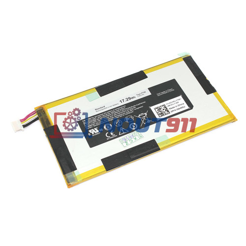 Аккумуляторная батарея P708 для Dell Venue 7 3740 3.8V 4550MAH 17.29WH