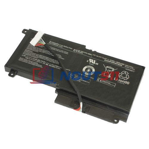 Аккумулятор для ноутбука Toshiba Satellite S55, L45D, P55, L55, S55-A5294 (PA5107U-1BRS) 14.4V 2830mAh 43Wh, черная, ORG
