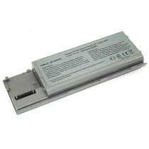 Аккумулятор для ноутбука Dell Latitude D620, D630, D630 UMA, Precision M2300 (TD175) 11.1V 5200mAh 58Wh, серебристый, HC/OEM