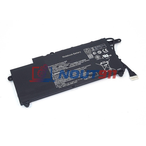 Аккумулятор для ноутбука HP Pavilion 11-n000snx, 11-n010dx, 11-n051er, 11-n061ur (PL02XL) 7.6V 3720mAh 29Wh, черная, ORG