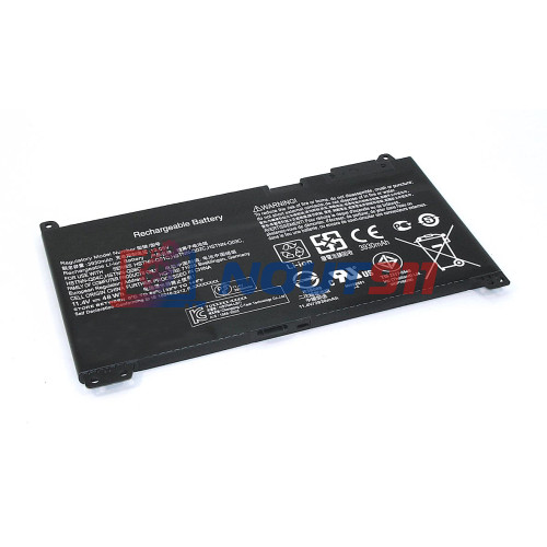 Аккумулятор для ноутбука HP G4 440, 450 G4, 470 G4, 455 G5 (RR03XL) 11.4V 3930mAh 48Wh, черная, ORG