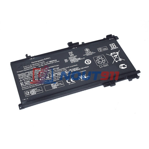 Аккумулятор для ноутбука HP Pavilion 15-BC200NB, 15-BC251NR Omen 15-AX203N, 15-AX203NX (TE04XL) 15.4V 4112mAh 63.3Wh, черная, ORG