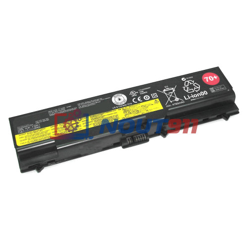 Аккумулятор для ноутбука Lenovo ThinkPad T430, T410, T510, W530, L420, L520 (45N1005) 10.8V 4760mAh 51Wh, черная, ORG