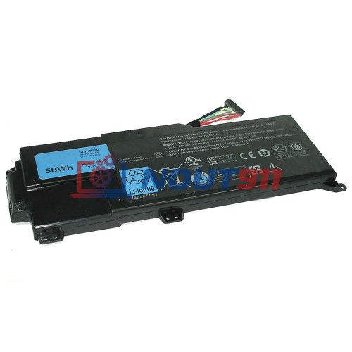 Аккумулятор (Батарея) для ноутбука Dell XPS 14z-L412z 14.8V 58Wh V79Y0