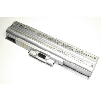 Аккумулятор (Батарея) для ноутбука Sony Vaio VGN-AW, CS FW (VGP-BPS13) 4400-5200mAh REPLACEMENT серебристая