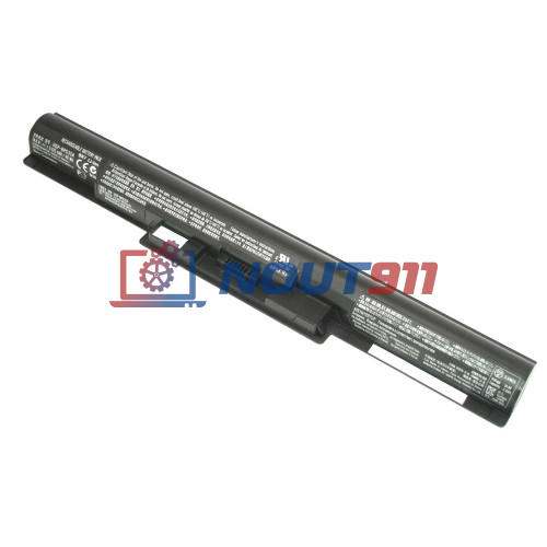 Аккумулятор для ноутбука Sony Vaio 14E, 15E, SVF1421, SVF1521, VF1521A2E (VGP-BPS35A) 14.8V 2770mAh 40Wh, черная, ORG