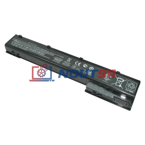 Аккумулятор для ноутбука HP EliteBook 8560W, 8570W, 8760W, 8770W (VH08XL) 14.8V 5200mAh 75Wh, черная, ORG