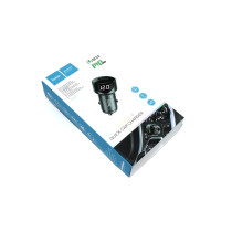 Автомобильная зарядка HOCO Z42, PD20, QC3.0, USB, Type-C, серый