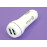 Автомобильное зарядное устройство AMPERIN CCW2USB USB 1 DC 5V/2.1A USB 2 5V/1A Белый