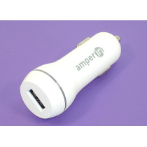 Автомобильное зарядное устройство AMPERIN CCW-1USB USB DC 5V 3.0A/9V 2A/12V 1.5A Белый
