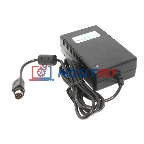 Блок питания для монитора и телевизора LCD 12V 5A 60W 4pin (1205604) черный OEM
