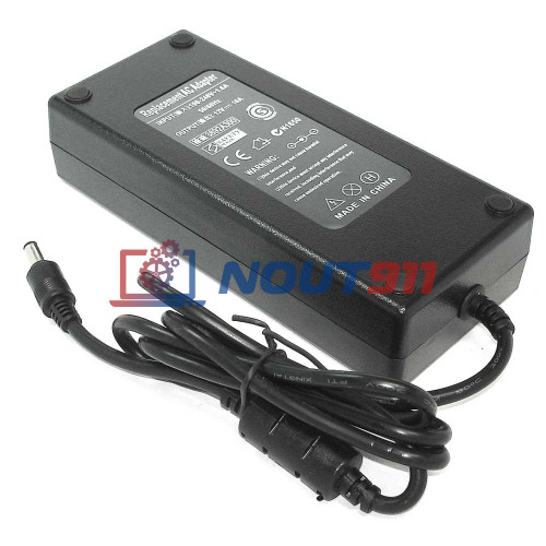 Блок питания для монитора и телевизора LCD 12V 10A 120W 5.5x2.5mm (EADP-120GRA) черный, OEM