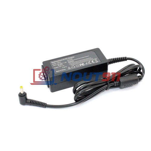Блок питания для монитора и телевизора LCD 12V 1A 12W 4.0x1.7mm (120124017) черный OEM