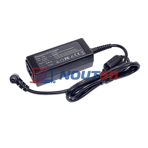Блок питания для монитора и телевизора LCD 12V 3A 36W 6.5x4.4 mm (123366544) черный OEM