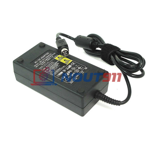 Блок питания для монитора и телевизора LCD 12V 4A 48W 4pin(12448) черный,  OEM