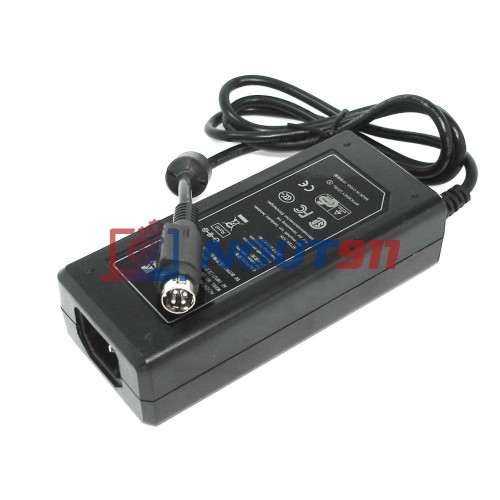 Блок питания для монитора и телевизора LCD 12V 6A 72W 4pin (1206724) черный OEM