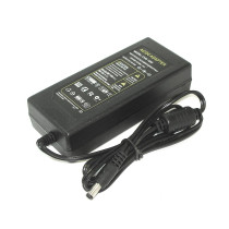 Блок питания для монитора и телевизора LCD 12V 6A 72W 5.5x2.5mm (BF-1260) без сетевого кабеля, черный OEM