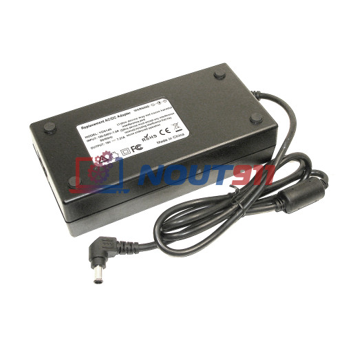 Блок питания для монитора и телевизора LCD 19V 7.37A 140W 6.5x4.4mm (197371406544) черный OEM