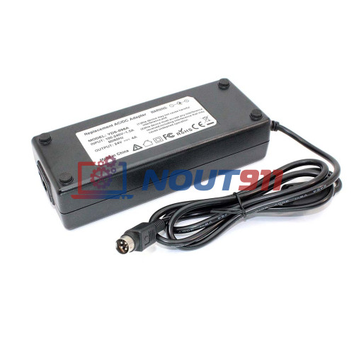 Блок питания для монитора и телевизора LCD 24V 4A 96W 4Pin Male (2404964) черный OEM