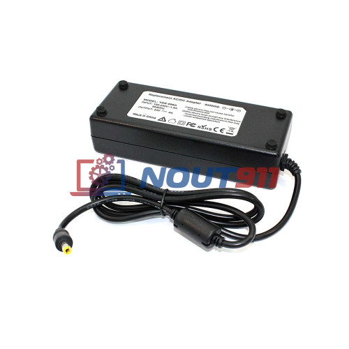 Блок питания для монитора и телевизора LCD 24V 4A 96W 5.5x2.5mm (2404965525) черный OEM