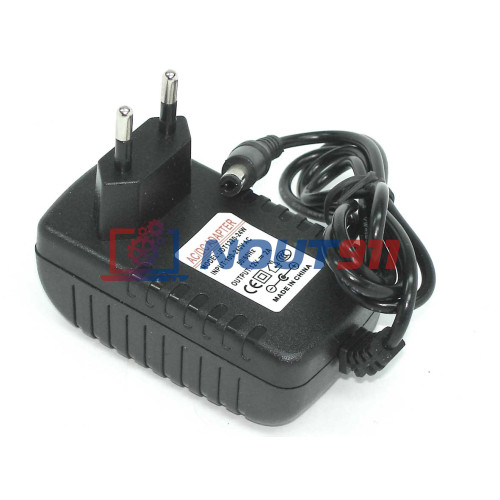 Блок питания 12V 2A 24W 5.5x2.5 (FB-1220) для роутеров, видеорегистраторов, светодиодных лент, тв-приставок, черный