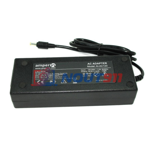 Зарядное устройство для ноутбука Acer 19V 6.3A 120W 5.5x1.7mm, (PA-1121-04), 5943G, 7552G, 7750G, 7750ZG, черная, (AI-AC120), Amperin