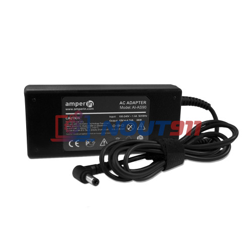 Зарядное устройство для ноутбука Asus 19V 4.74A 90W 5.5x2.5mm (AI-AS90), Asus A2, K42J, A2000, F80S, G2S, L3000, M50, Z97V, Lamborghini VX2, N53JQ, Z97V, Pro63D, Amperin