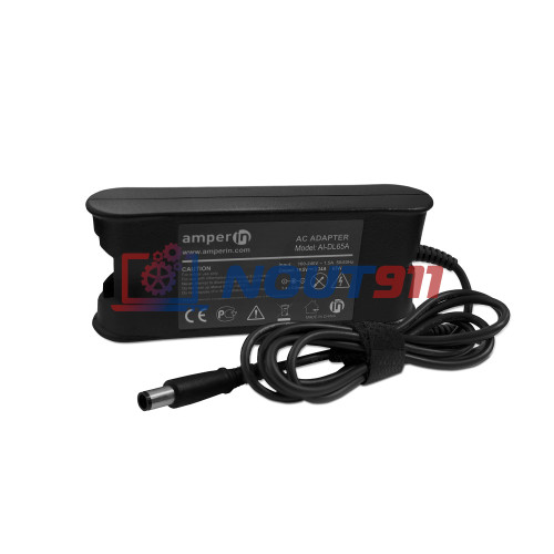 Зарядное устройство для ноутбука Dell 19.5V 3.34A 65W 7.4x5.0mm (AI-DL65A), Latitude 100, D500, E5410, X300, XPS 13, 14, 15, Vostro 500, Studio 14Z, 15, 17, Precision M20 Series, Amperin