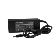  Зарядка для ноутбуков HP 18.5V 4.9A 4.8x1.7 (bullet) (101094) DV8000, M2000, NC4000, черная, (AI-HP90E) Amperin