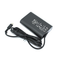 Зарядное устройство для ноутбука Dell 5V 3A - 20V 3,25A 65W Type-C (VB-099708), Latitude 7212, 7220EX, 3300, Inspiron 7368, 7370, 5570, 7570, 7778, Precision 3540, Venue 5056, 5855, Slim, Amperin