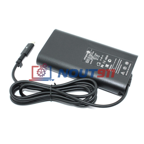Зарядное устройство для ноутбука Dell 20V 4.5A 90W Type-C (VB-099710), Slim, Amperin