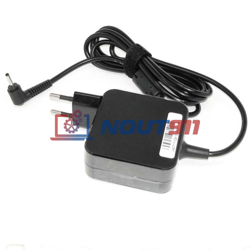 Зарядка для ноутбука Asus 19V 2.37A 45W 3.0x1.1mm (AS451903011FK), UX21, UX21E, UX21E-DH52, UX31, UX32, UX305, квадратный корпус, OEM