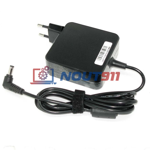 Зарядка для ноутбука Asus 19V 3.42A 65W 5.5x2.5mm (AS651905525FK), UL30, UL50, UL80, Q500A, 1201K, X501EI, квадратный корпус, OEM