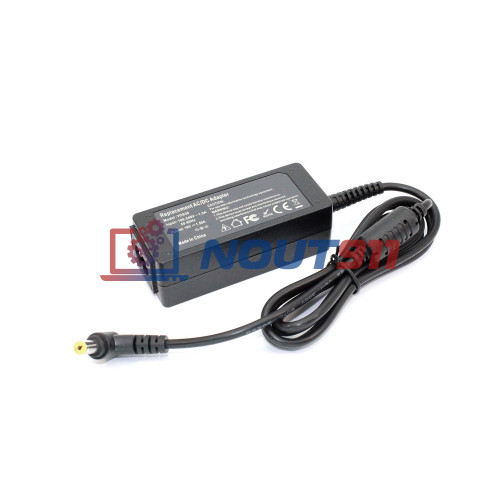 Зарядка для ноутбука Acer 19V 1.58A 30W 5.5x1.7mm (Y200J), Aspire: 1420,1820, Aspire One: A110, D250, Ferrari One: One 200, черная, HC/OEM