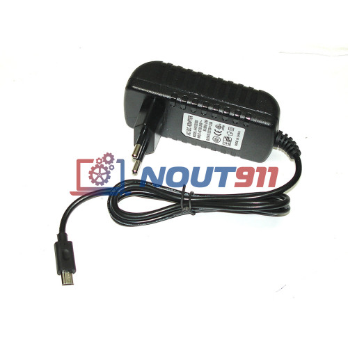 Блок питания 12V 1.5A 18W microUSB (121518) для планшетов Acer A510, A511, A700, A701 Series, черный