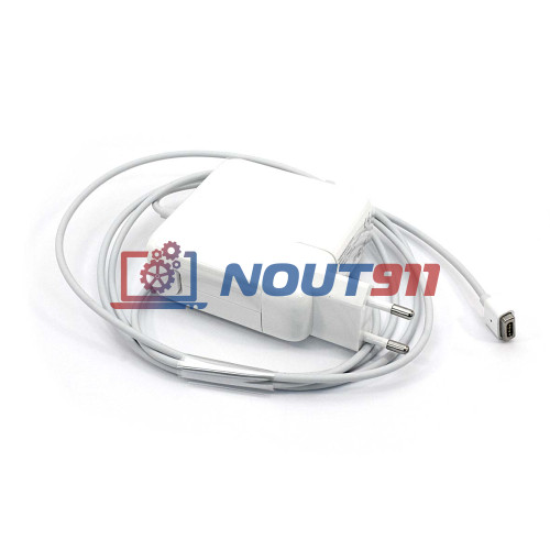Зарядка для ноутбука Apple 14.5V 3.1A 45W MagSafe (661-6054), Air 11 A1370, Air 13 A1369 Late 2010, Air 13 A1304 Mid 2009, Air 11 A1370, 13 A1369 Mid 2011, Air 13 A1304 Late 2008, OEM