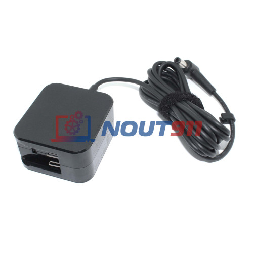 Зарядка для ноутбука Asus 19V 1.75A 33W  5.5x2.5mm (AD2088320010-1LF), K751MA, R752MA, X705MA, X451M, X751SA, квадратный корпус, без вилки (Var), OEM