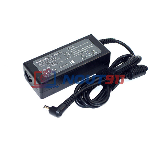 Зарядка для ноутбука для ноутбуков Asus 19V 2.37A 45W 5.5x2.5mm (AS451905525FK), X451, X454, X551, X552, UX30, OEM