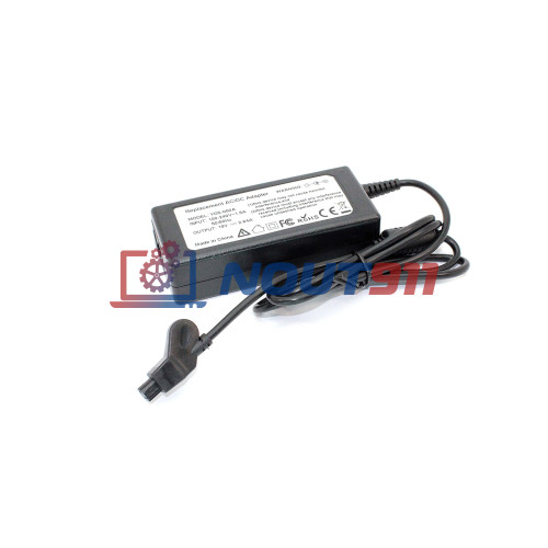 Зарядка для ноутбука Dell 19V 2.64A 50W Глиф (3pin), (YDS-050A), Inspiron 2000, 2100, Latitude: LS, L400, LS400, LST, без сетевого кабеля, черная, HC/OEM