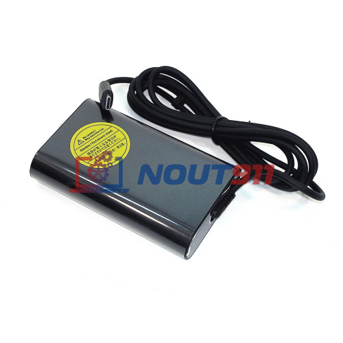 Блок питания для ноутбука Dell 20V 3,25A 65W Type-C (HA65NM170), Inspiron 7368, 7370, Latitude 7212, 7220EX, 3300, Venue 5056, 5855, 4 gen, HC/ORG