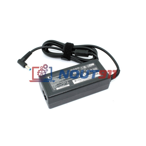 Блок питания для ноутбука HP 19.5V 3.33A 65W 4.5х3.0mm (Blue tip), (A065R121L), ChromeBook 14-Q, Elitebook 1030 G1, Envy 14T-K, 15-J, 17-J, 15T, Probook x360, 440 G1, TouchSmart 10-E, 11-E, 15-N, черная, HC/ORG