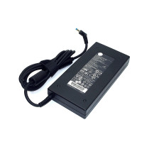 Блок питания для ноутбука HP 19.5V 7.7A 150W 4.5x3.0mm (TPN-DA03), EliteBook 1050 G1, ZBook 15 G3, 15 G4, 17 G3, Studio G3, G4, G5, Gaming Pavilion 15, 15-CX, 17, черная, HC/ORG