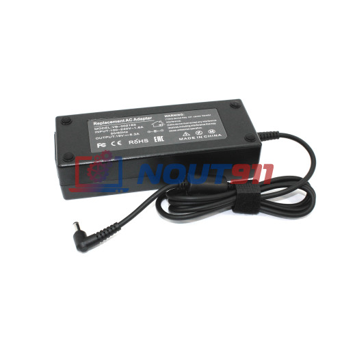 Зарядка для ноутбука HP 19V 6.3A 120W 5.5х2.5mm (19631205525), Pavilion: DM788A, DM790A, DM793A, DP353E, DP446U, Compaq: nx9100, nx9005, nx9008, OEM